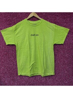 Charli XCX Brat Hyperpop Album T-Shirt Medium